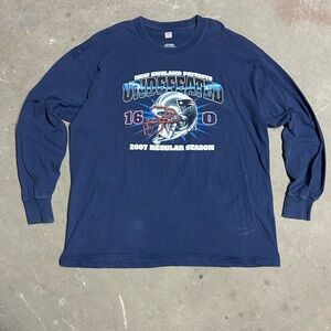 New England Patriots 2007 Long Sleevee